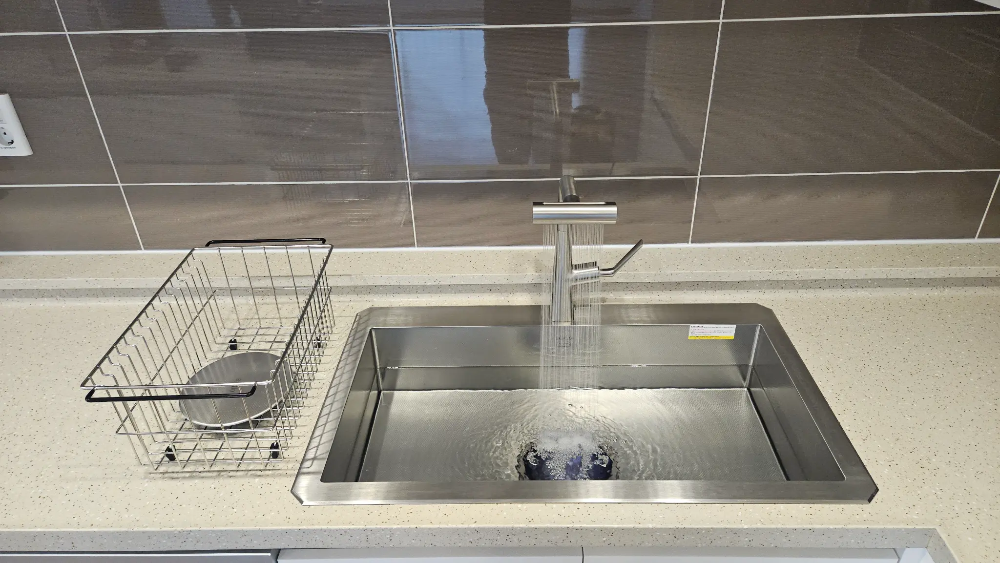사각 싱크볼 시공 사례 1
